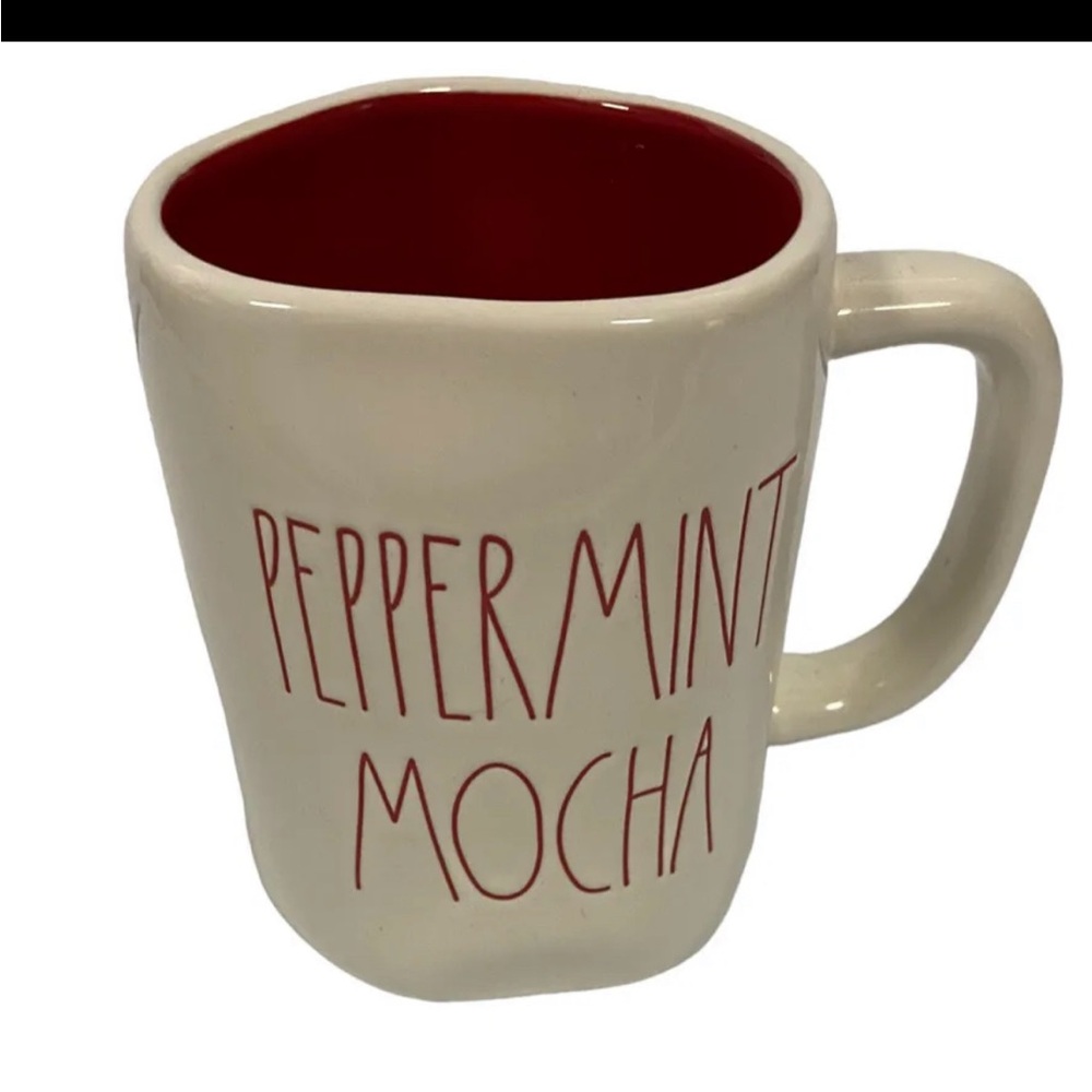 Rae Dunn Peppermint Mocha Mug Christmas